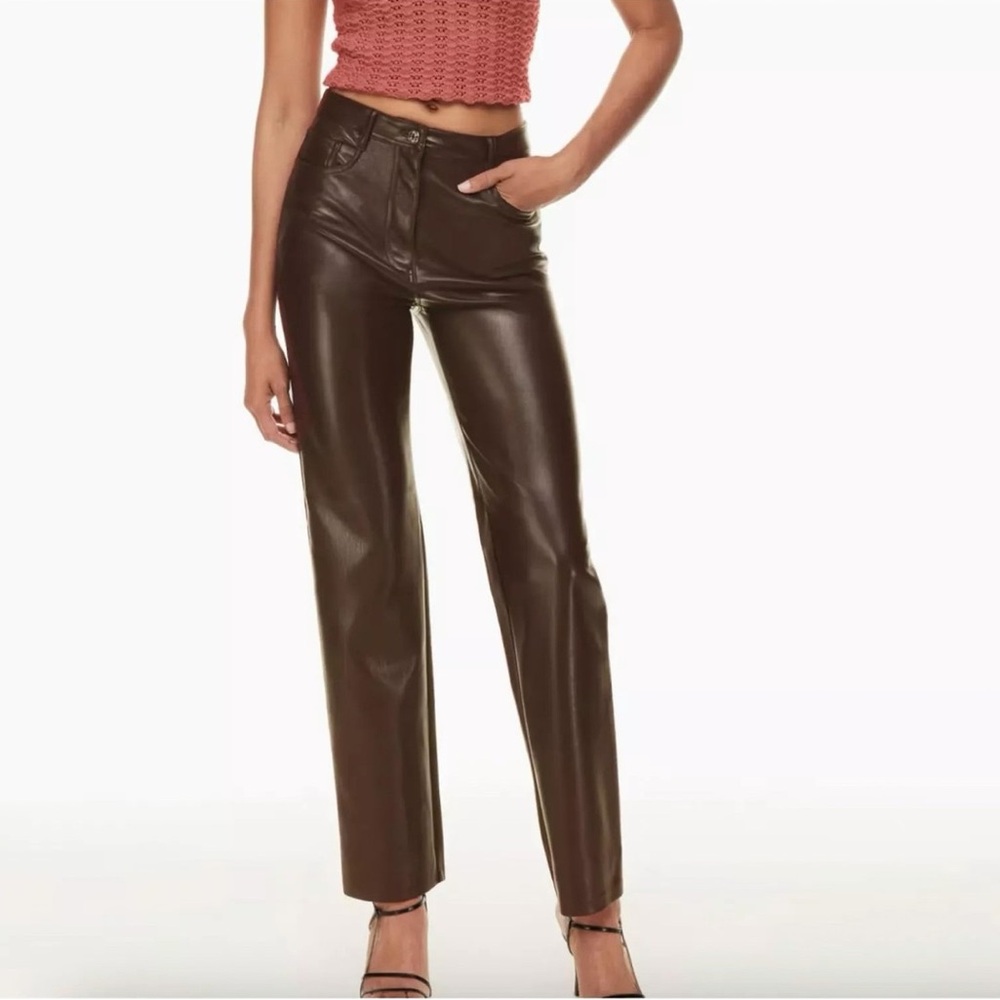 Aritzia The Melina Leather Pant